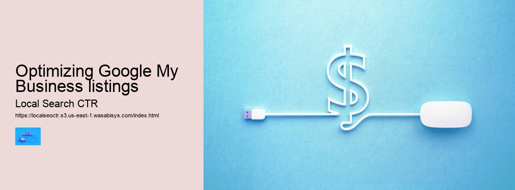Optimizing Google My Business listings